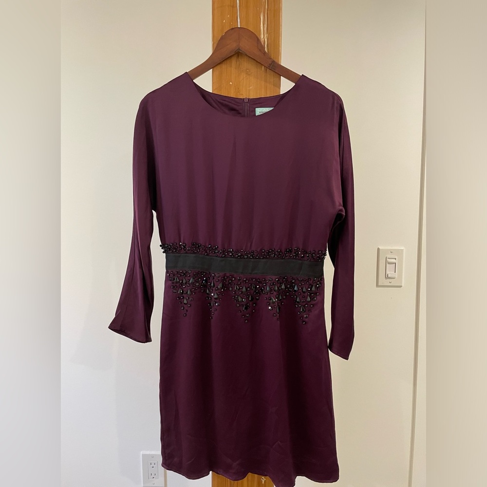 Almost Famous London - satin beaded dress